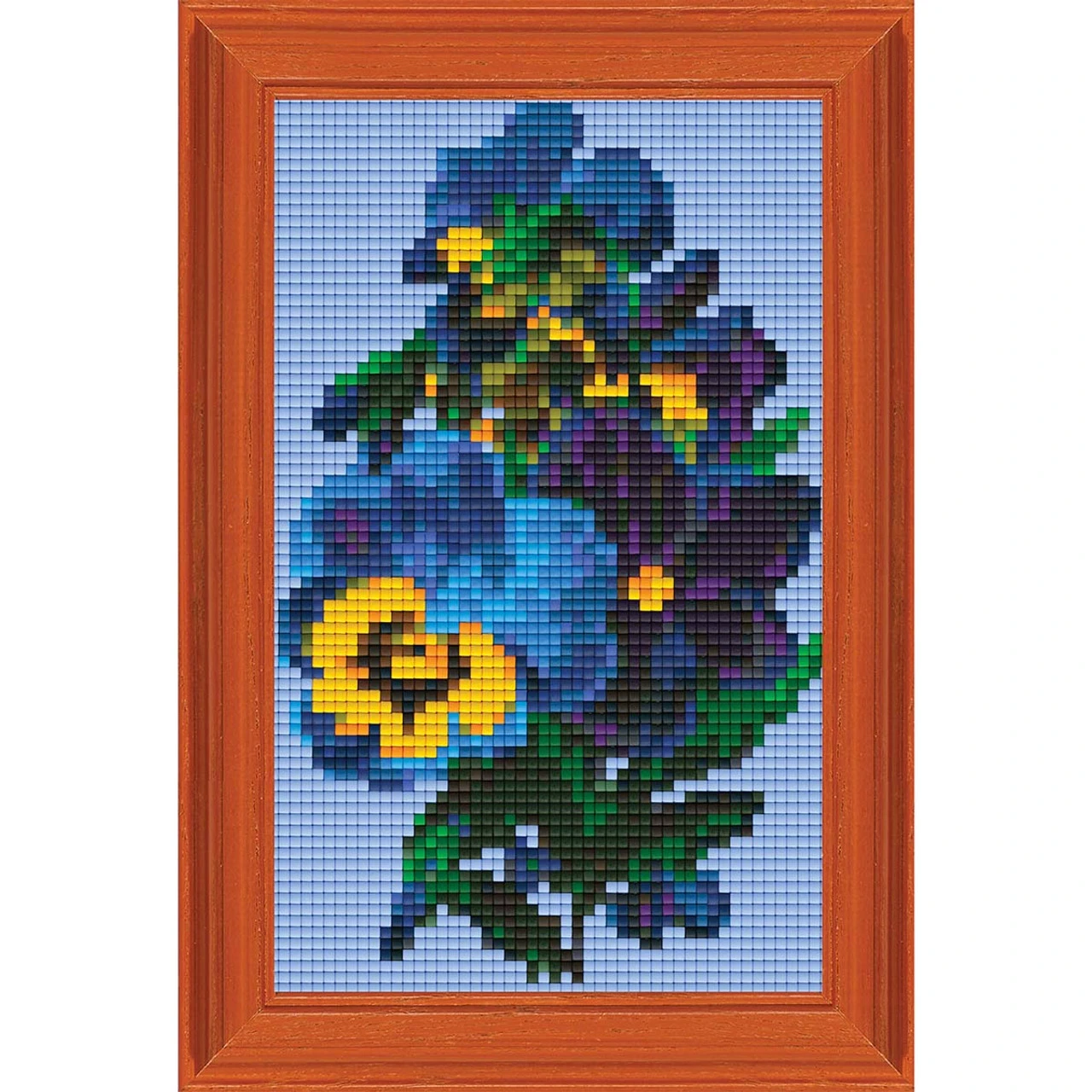 PixelHobby Pansies Mosaic Art Kit 1 PixelHobby Pansies Mosaic Art Kit