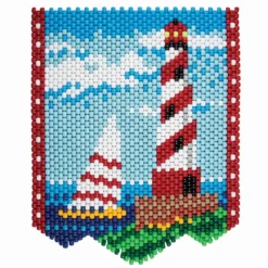 Herrschners Summer Lighthouse Pony Bead Kit