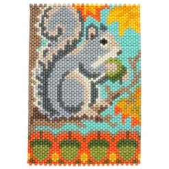 Herrschners Sweet Squirrel Pony Bead Kit