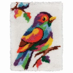 Sundance Kaleidoscope Bird Latch Hook Kit