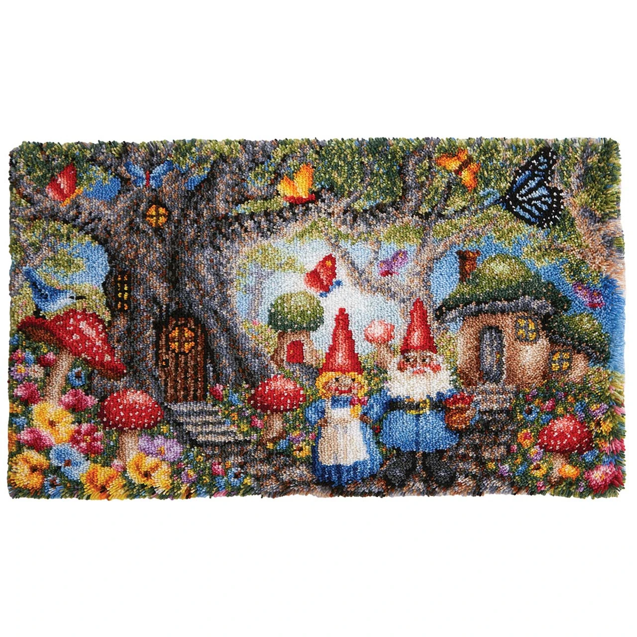 Herrschners Magical Garden Latch Hook Kit 1 Herrschners Magical Garden Latch Hook Kit