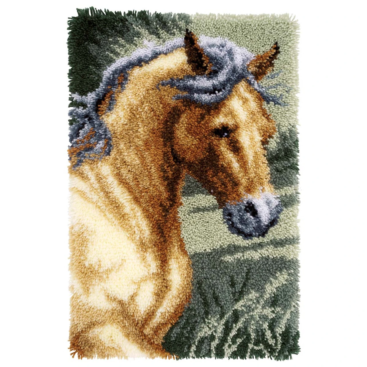 Vervaco My Horse Latch Hook Kit 1 Vervaco My Horse Latch Hook Kit