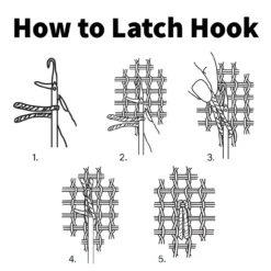 Herrschners 3.75-mesh Gridded Latch Hook Canvas Accessory -Toy Store 131234 5 64075.1693411106