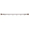 Herrschners Bronze Finial Rod With Clips Hanger