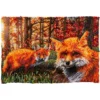Herrschners Woodland Foxes Latch Hook Kit