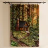 Herrschners Forest Dawn Cabin Latch Hook Kit