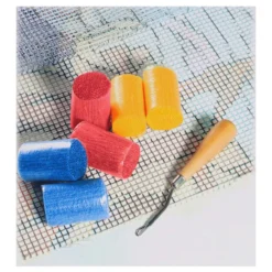 Leisure Arts Landscape Latch Hook Kit -Toy Store 137392 4 73253.1693412661