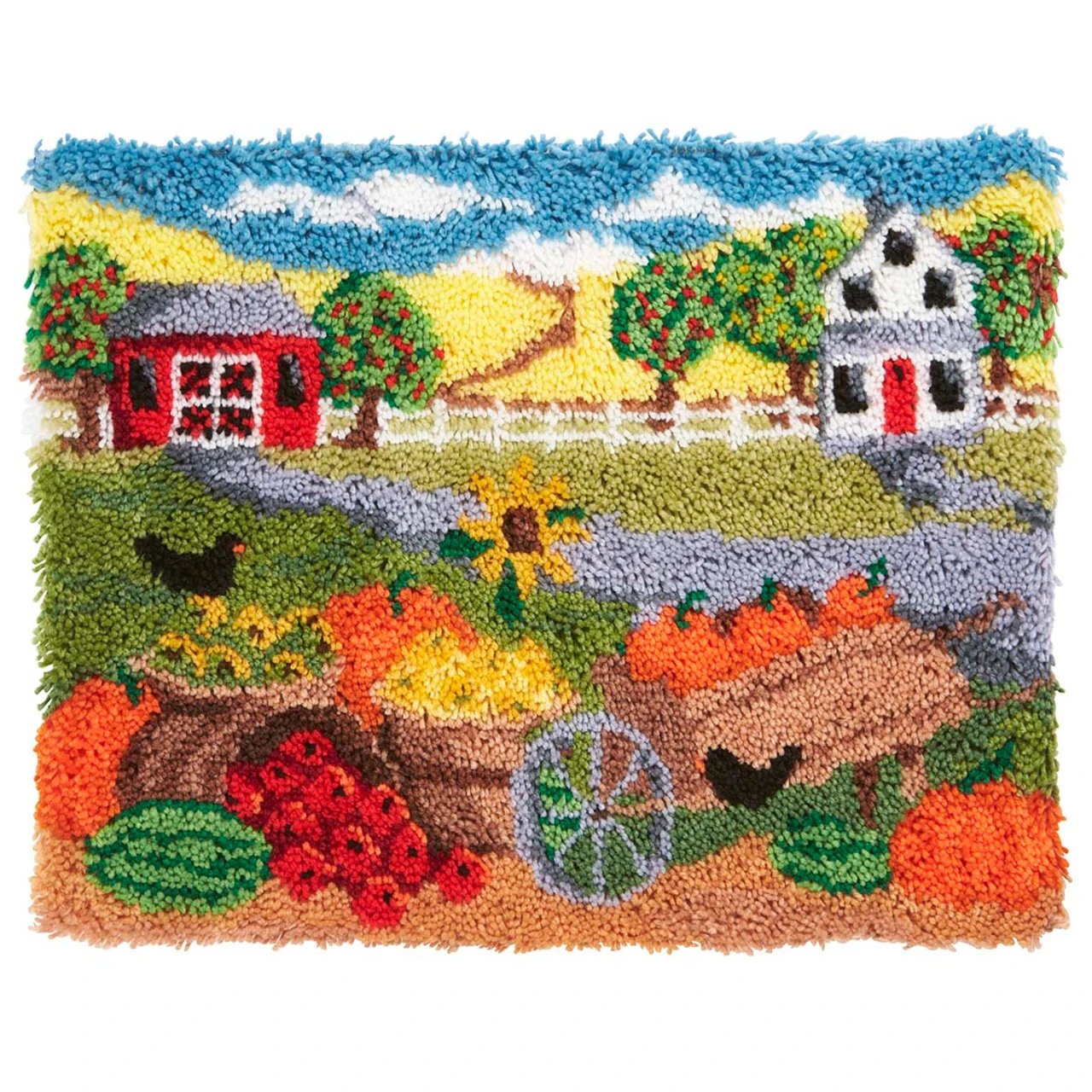 Fall Harvest Latch Hook Kit 1 Fall Harvest Latch Hook Kit