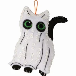 Bucilla Halloween Cats Felt & Sequin Kit 8 Bucilla Halloween Cats Felt & Sequin Kit -Toy Store 179649 4 12076.1693418411