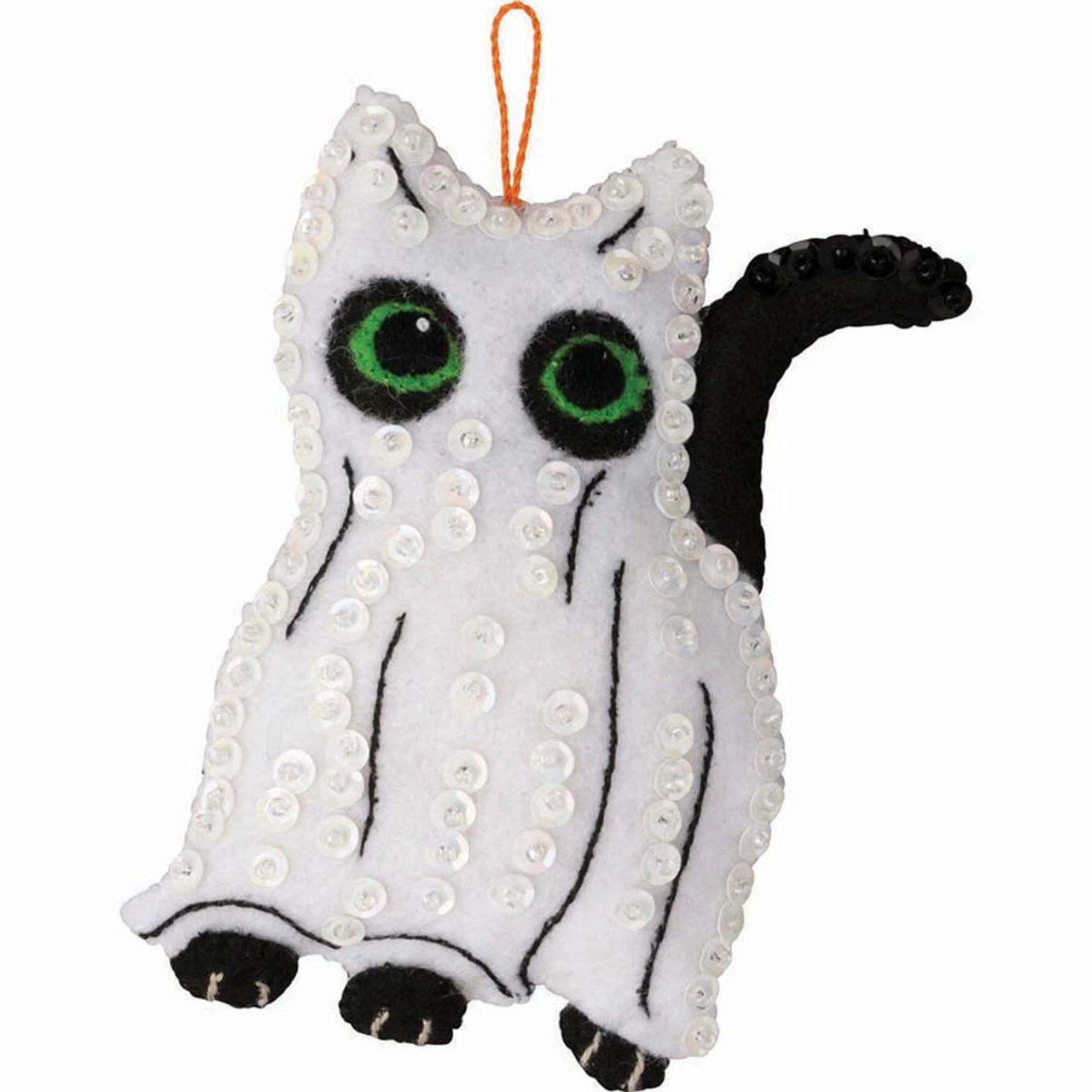 Bucilla Halloween Cats Felt & Sequin Kit 4 Bucilla Halloween Cats Felt & Sequin Kit - Image 4