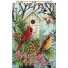 Design Works Welcome Cardinals-January Banner Felt & Sequin Kit