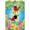 Design Works Floral Birdhouse-August Banner Felt & Sequin Kit