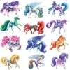 Rose Art Unicorn Mini-Shaped Jigsaw Puzzle