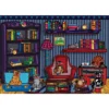 JaCaRou Cat's Book Club Jigsaw Puzzle