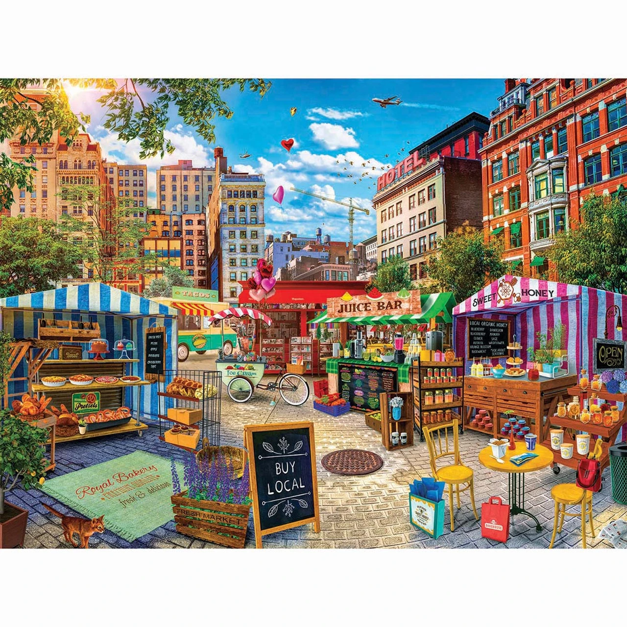 Masterpieces Puzzle Co Buy Local Honey Jigsaw Puzzle 1 Masterpieces Puzzle Co Buy Local Honey Jigsaw Puzzle