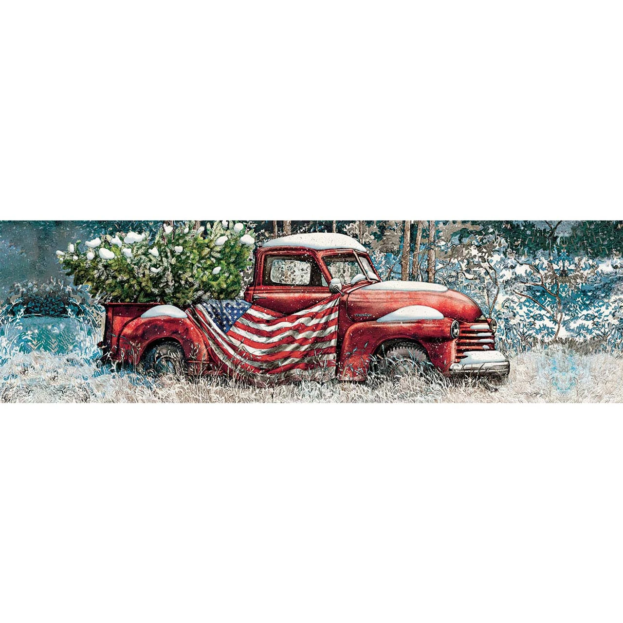 Lang Flag Truck Jigsaw Puzzle 1 Lang Flag Truck Jigsaw Puzzle