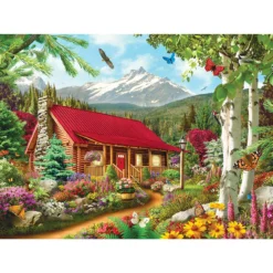 Masterpieces Puzzle Co Mountain Hideaway Jigsaw Puzzle