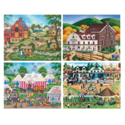 Masterpieces Puzzle Co Folk Art 12pk Puzzle Collection Jigsaw Puzzle 7 Masterpieces Puzzle Co Folk Art 12pk Puzzle Collection Jigsaw Puzzle -Toy Store 471864 4 94036.1693445907
