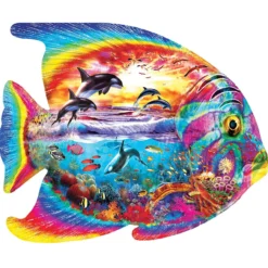 Masterpieces Puzzle Co Tropical Fish Jigsaw Puzzle