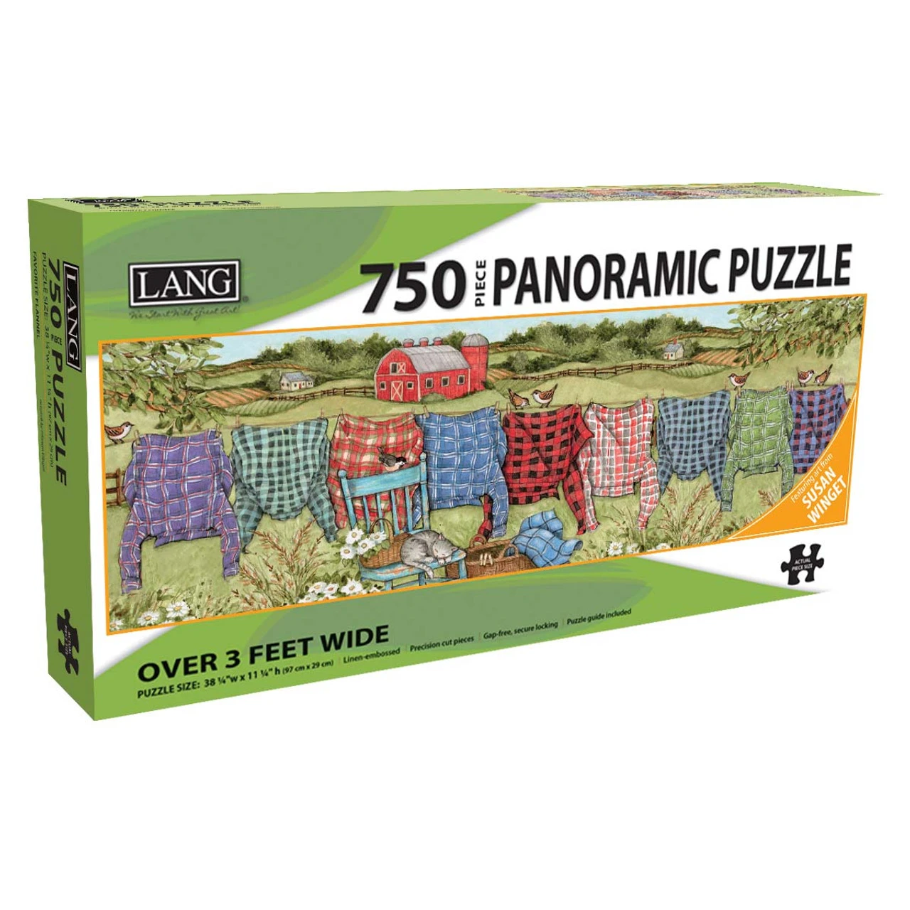 Lang Favorite Flannel Jigsaw Puzzle 2 Lang Favorite Flannel Jigsaw Puzzle - Image 2