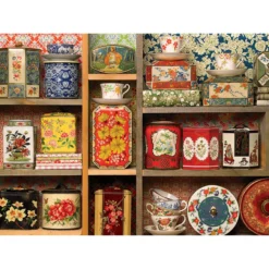 Cobble Hill Tea Caddies Jigsaw Puzzle