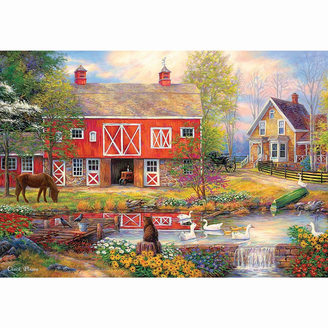 Masterpieces Puzzle Co Reflections On Country Living Jigsaw Puzzle 1 Masterpieces Puzzle Co Reflections On Country Living Jigsaw Puzzle