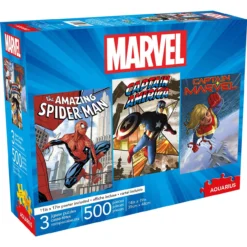 Aquarius Marvel Trio Jigsaw Puzzle 9 Aquarius Marvel Trio Jigsaw Puzzle -Toy Store 473589 5 02582.1693448811