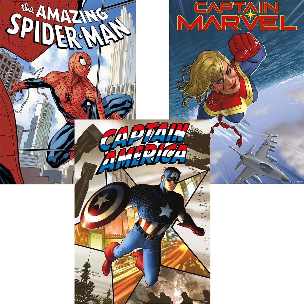 Aquarius Marvel Trio Jigsaw Puzzle 1 Aquarius Marvel Trio Jigsaw Puzzle