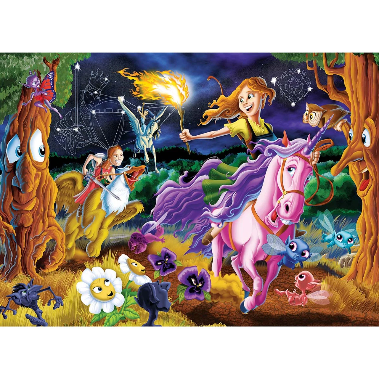 Cobble Hill Mystical World Jigsaw Puzzle 1 Cobble Hill Mystical World Jigsaw Puzzle