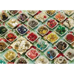 Cobble Hill Grandma's Buttons Jigsaw Puzzle