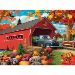 Puzzle Magic Harvest Bridge, 500 Pc Jigsaw Puzzle