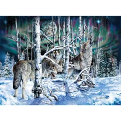 Puzzle Magic Midnight Mates, 500 Pc Jigsaw Puzzle