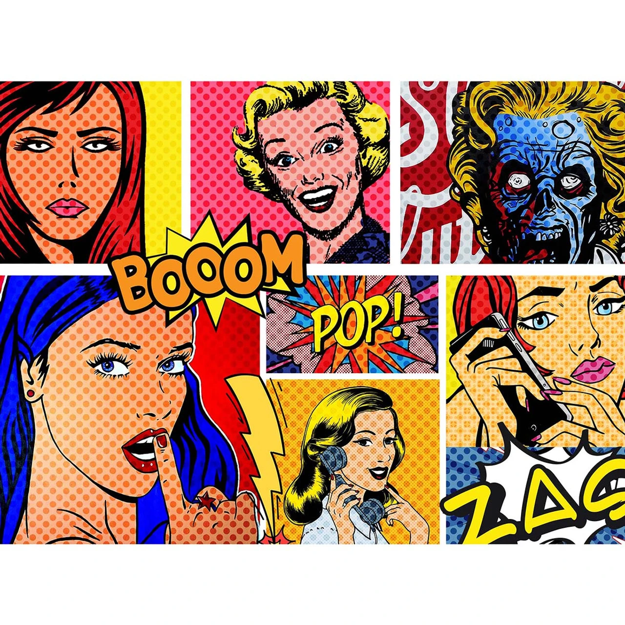 Puzzle Magic Pop Art, 500 Pc Jigsaw Puzzle 1 Puzzle Magic Pop Art, 500 Pc Jigsaw Puzzle
