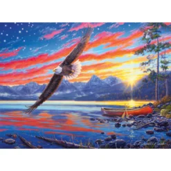 Buffalo Games Star-Spangled Sunset Jigsaw Puzzle