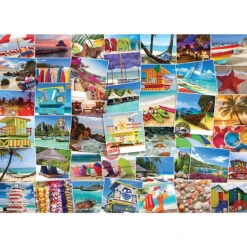 Eurographics Globetrotter Beaches Jigsaw Puzzle