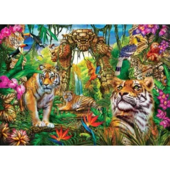 Masterpieces Puzzle Co Mystery Of The Jungle Jigsaw Puzzle