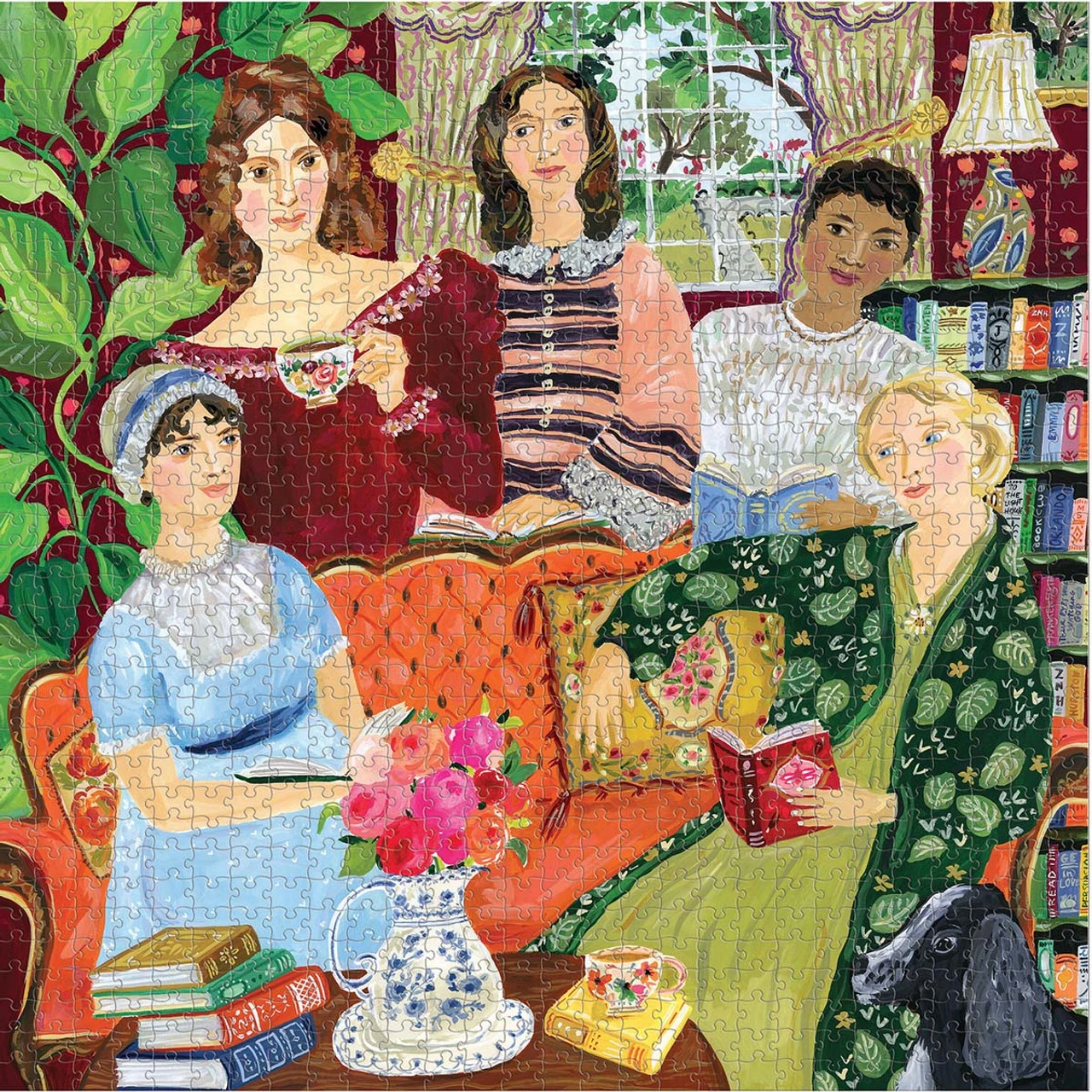 Eeboo Book Club Jigsaw Puzzle 1 Eeboo Book Club Jigsaw Puzzle