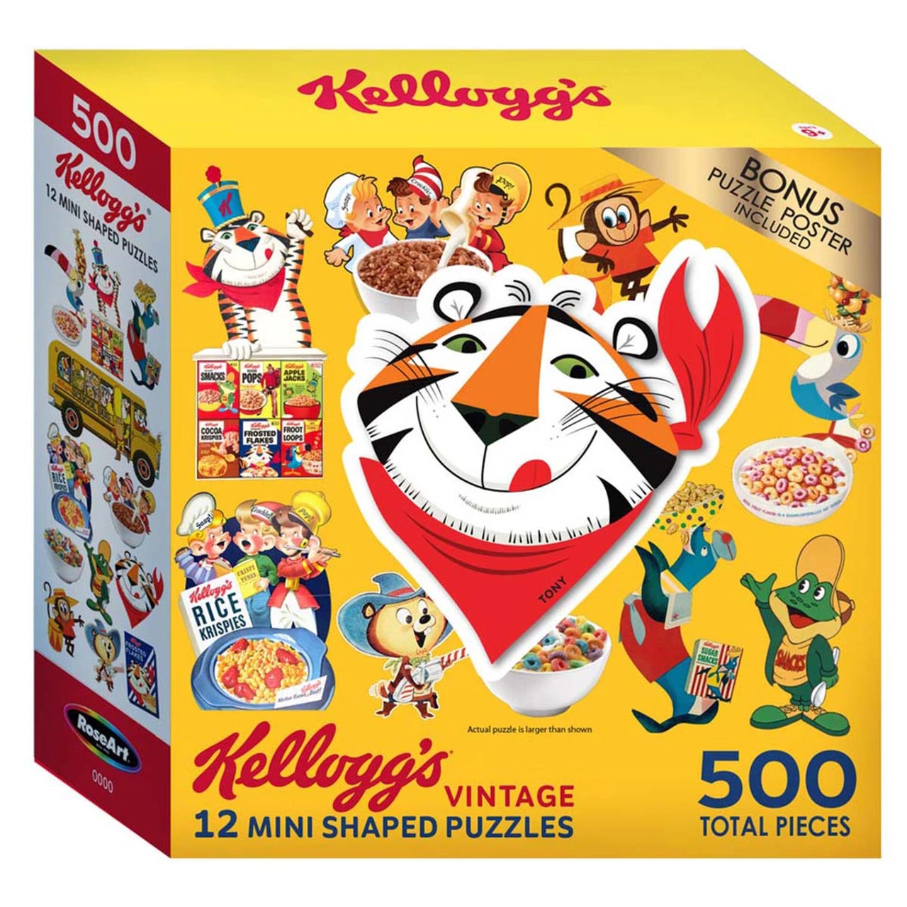 Rose Art Kellogg's Mini-Shaped Jigsaw Puzzle 2 Rose Art Kellogg's Mini-Shaped Jigsaw Puzzle - Image 2