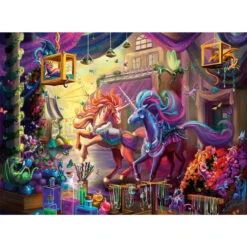 Buffalo Games Twilight Marketplace Glitter Jigsaw Puzzle