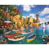 White Mountain Mediterranean Harbor Jigsaw Puzzle