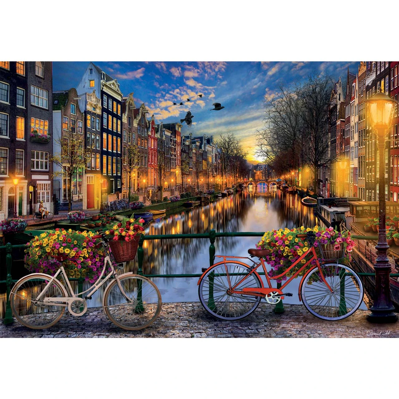 Educa Amsterdam With Love Jigsaw Puzzle 1 Educa Amsterdam With Love Jigsaw Puzzle