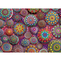 Eurographics Meditative Mandala Stones Jigsaw Puzzle