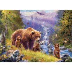 Eurographics Grizzly Cubs Jigsaw Puzzle