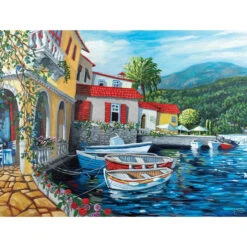 Karmin International Seaside "Cozy Cove" Jigsaw Puzzle