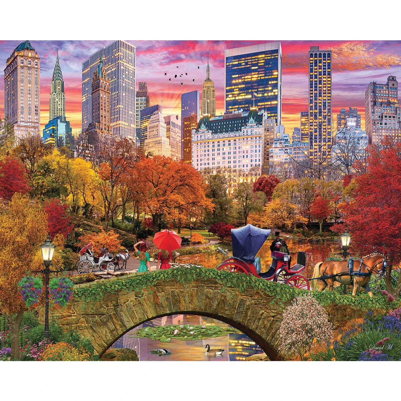 White Mountain Central Park Jigsaw Puzzle 1 White Mountain Central Park Jigsaw Puzzle