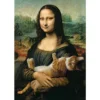 Trefl Mona Lisa & A Purring Kitty Jigsaw Puzzle