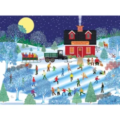 Rose Art Moonlight Skate Jigsaw Puzzle