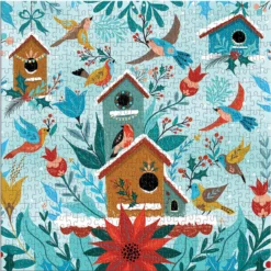 Galison Winter Perch Jigsaw Puzzle