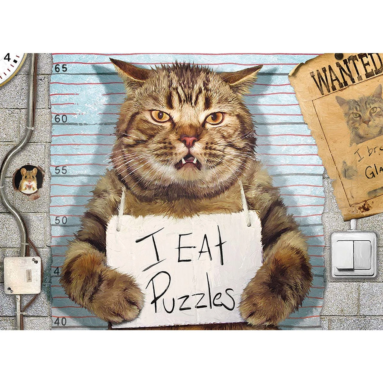 Eurographics Feline Felon Jigsaw Puzzle 1 Eurographics Feline Felon Jigsaw Puzzle