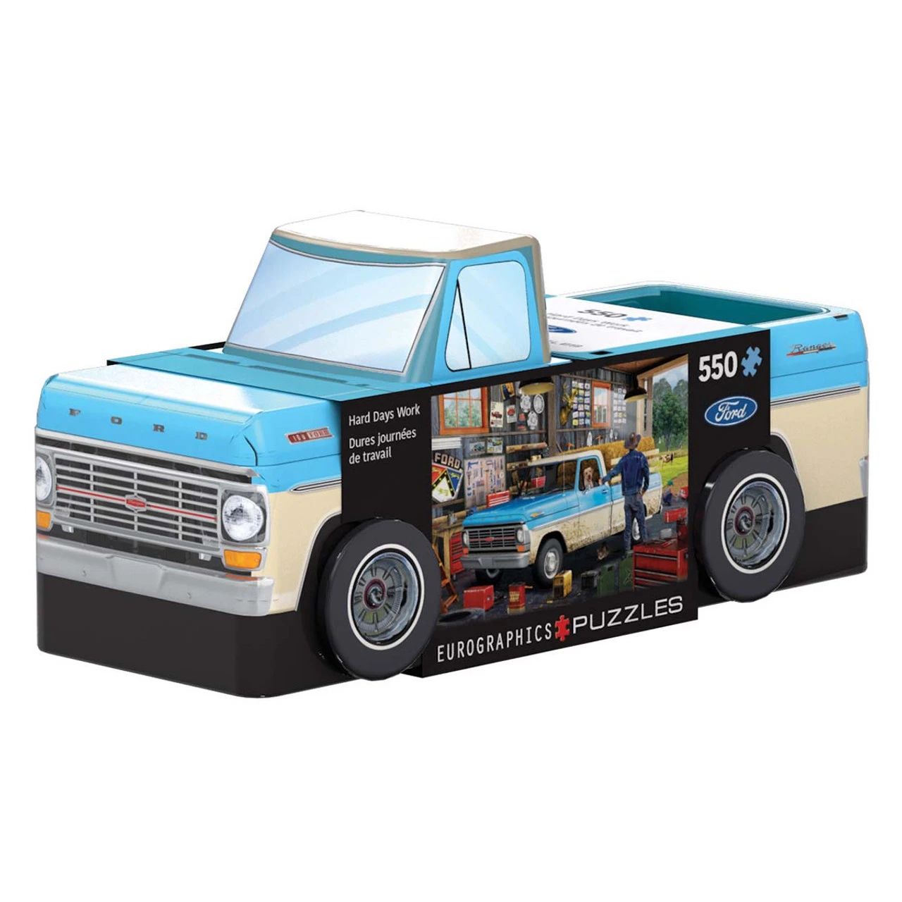Eurographics Pick Up Truck Tin Jigsaw Puzzle 2 Eurographics Pick Up Truck Tin Jigsaw Puzzle - Image 2